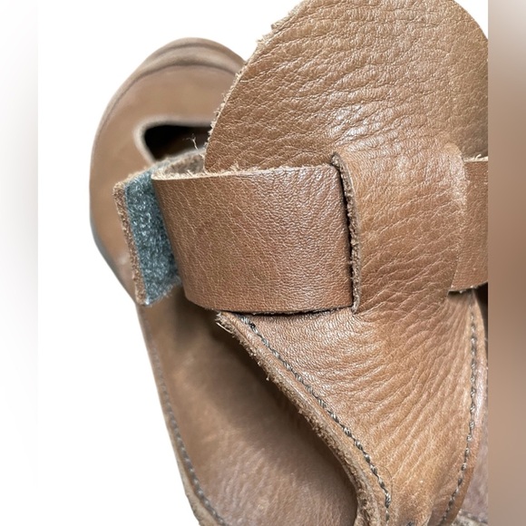 Trippen Carol Wedge Pumps in Brown Size 40/ US 9 Woman’s Ankle Straps - Picture 3 of 15